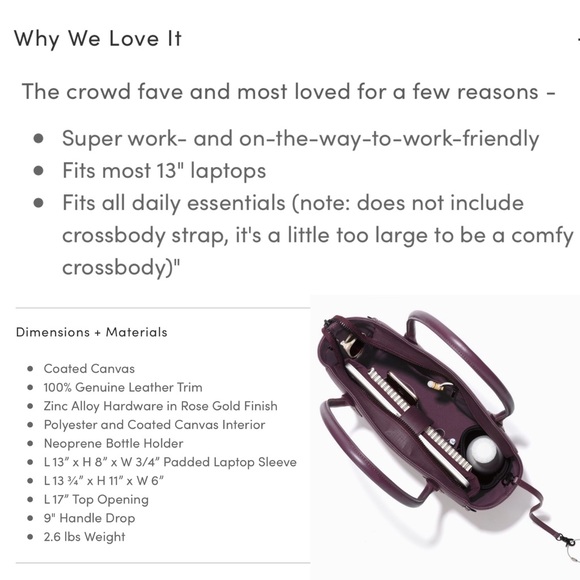 (Sold) Dagne Dover Classic Tote - Picture 8 of 8